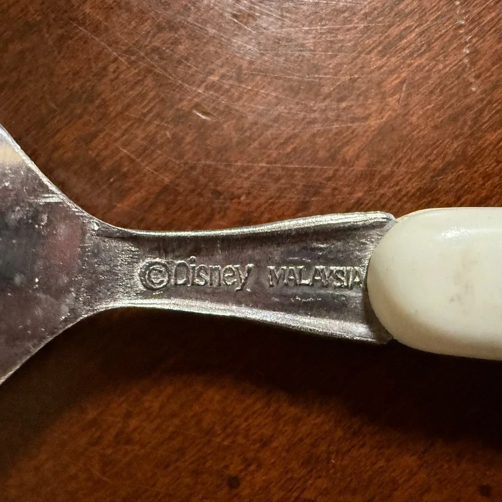 Disney Toddler Child Silverware Mickey Mouse Spoon & Vtg‎
